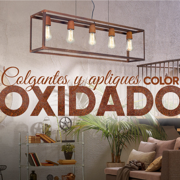 Colgantes y Apliques color oxidado